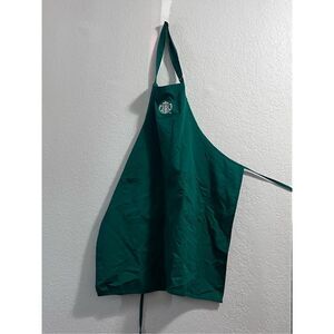 Starbucks Employee Coffee Official Barista Apron Logo Green Costume Halloween